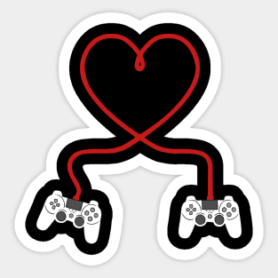 Game Lover Valentines Day Sticker